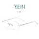 魅影眼镜YEIN官方旗舰店凡客生活眼镜LIFE LIKEF3921钻石切边钛架