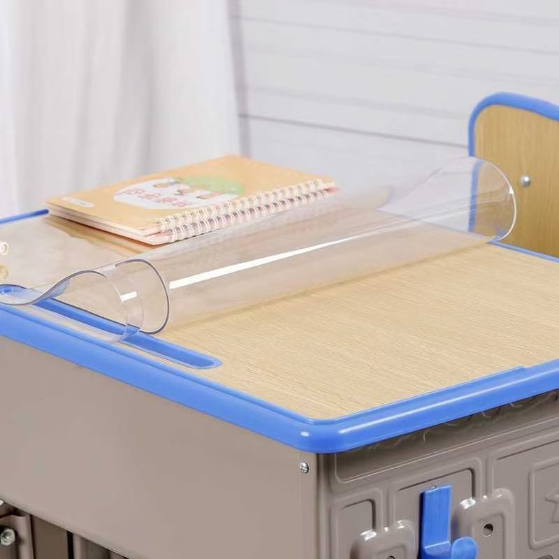 透明中小学生桌垫PVC防水防油易清理课桌专用桌布学校教室课桌垫