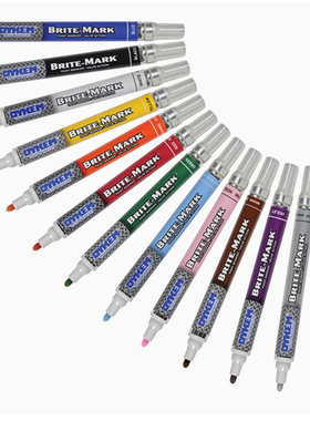 美国原装进口DYKEM BRITE-MARK阀门式记号笔/油漆笔万用笔总代理