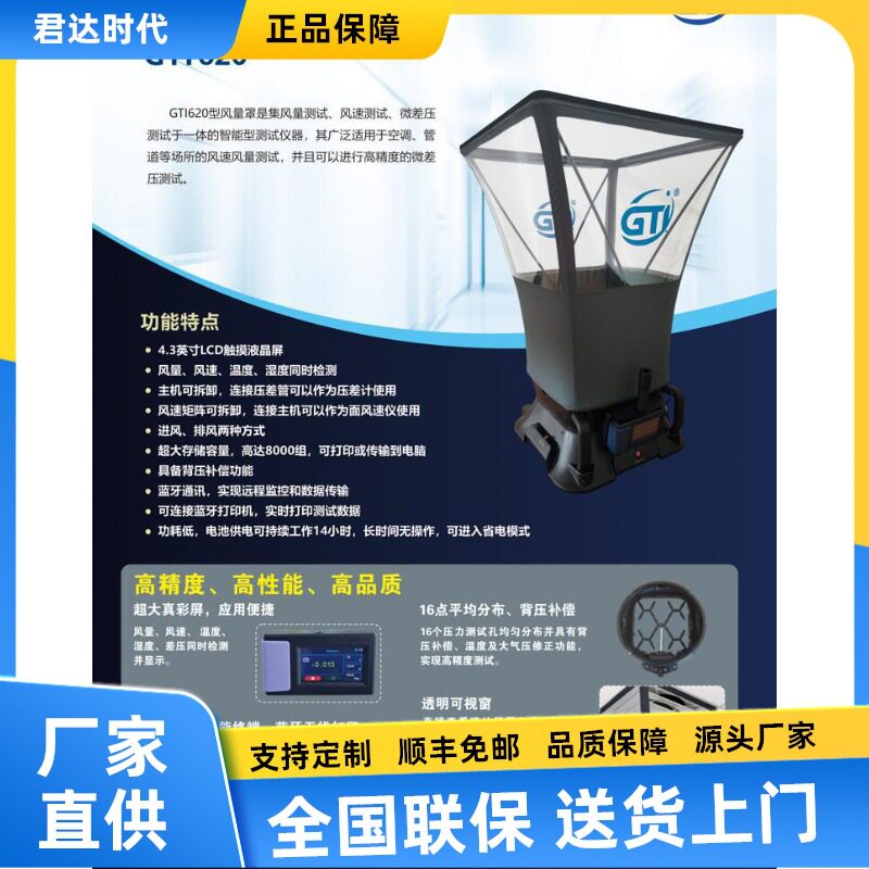 GTI620型风量罩套帽式矩