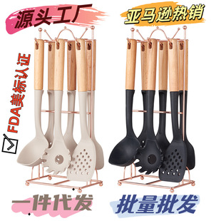 厨房厨具工具硅胶锅铲不粘锅多用炒菜铲子不伤锅炒勺家用锅铲套装