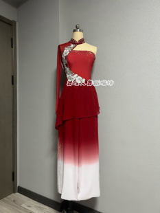 舞蹈艺考服装 胶州秧歌舞蹈服扇舞剧目演出服表演练习服