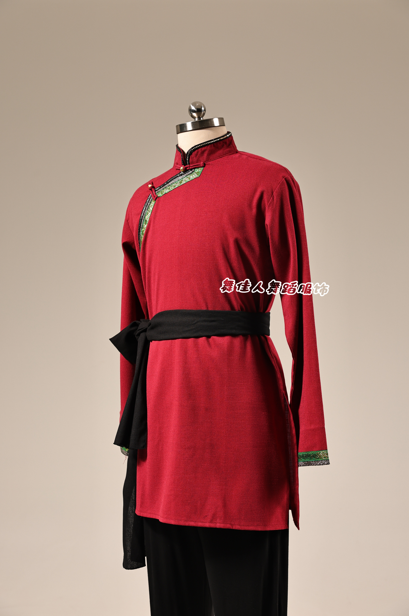 男生蒙族舞蹈服装男女艺考演出服新款草原筷子舞练习服艺考练习服