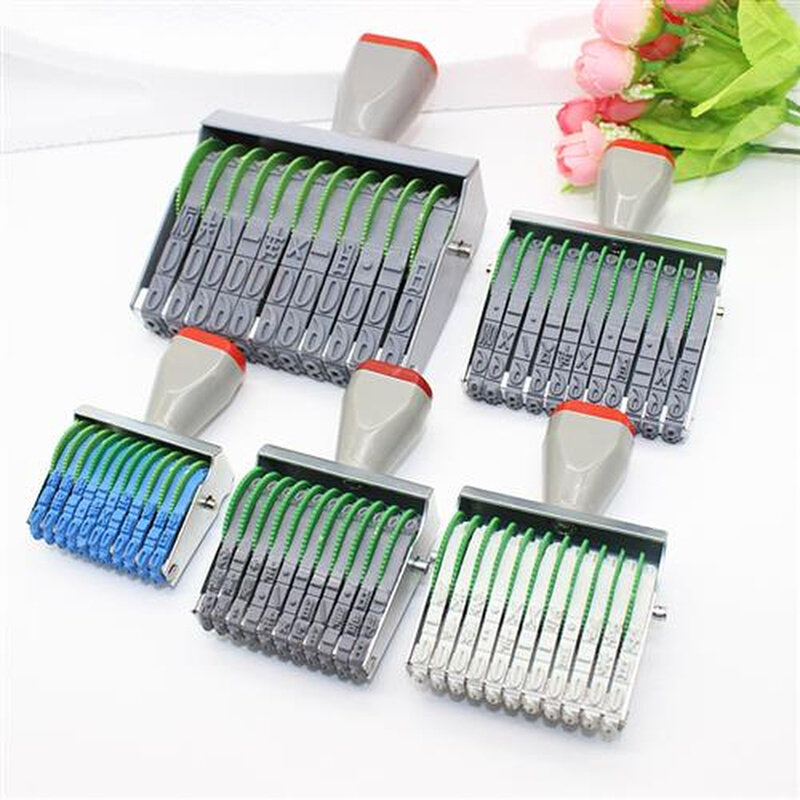 11位数字可调印章日期年月日手机批号打码纸箱生产批号转轮组合印