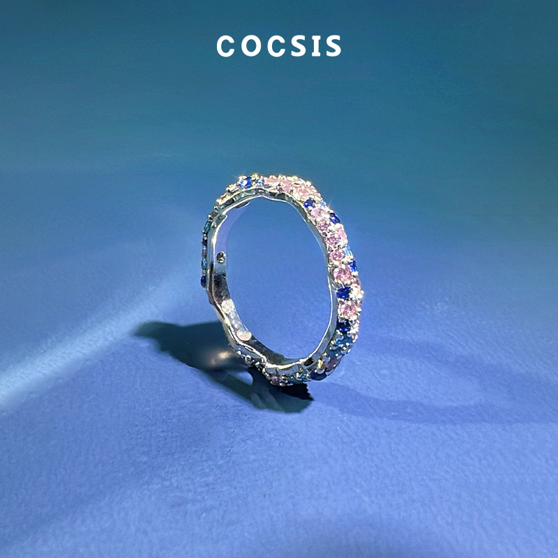 COCSIS满钻藤枝宝石戒指