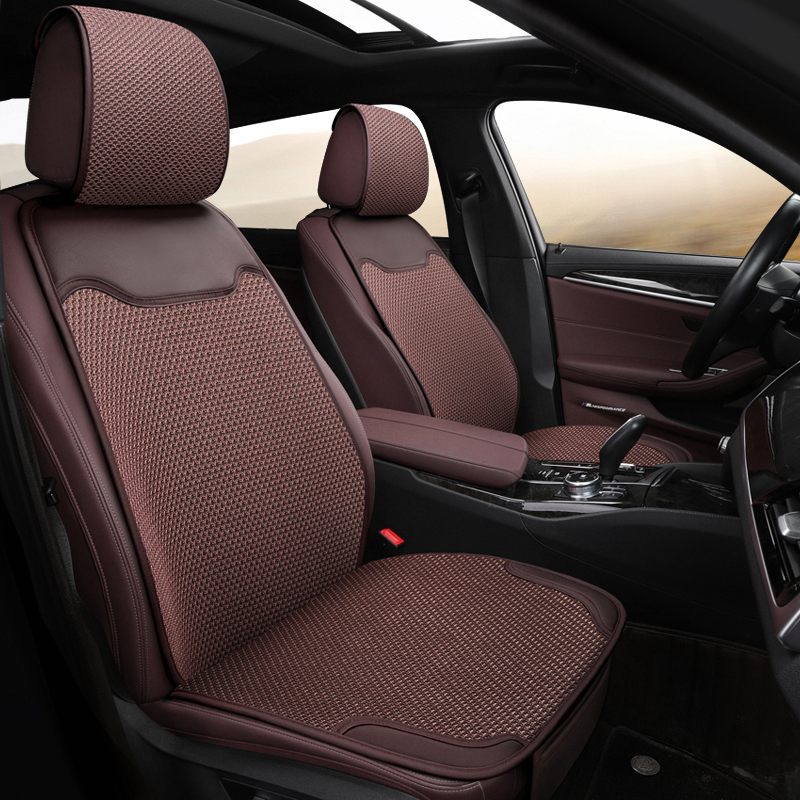适用于宝马X5汽车座垫四季座椅套x3x1x6座套真皮宝马x5车坐垫冰丝