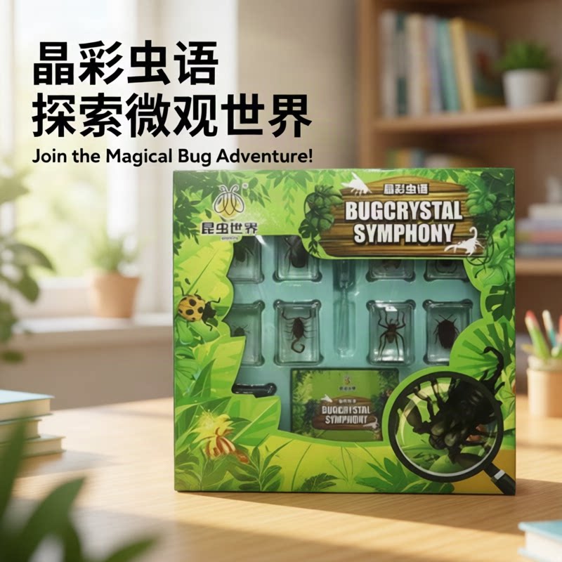 全套10款迷你生物标本礼盒