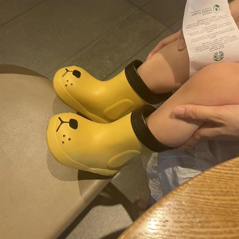 儿童雨鞋女童2025年新款女孩公主防水防滑男童宝宝雨靴小学生厂家