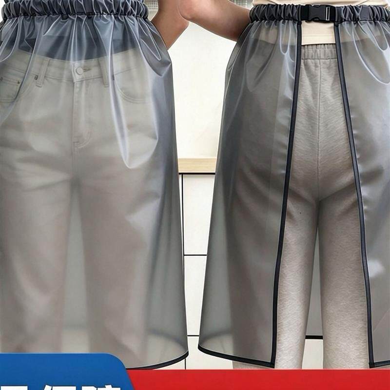 TPU半身围裙防水防油工作服水产家用餐饮厨房免洗加肥厂家