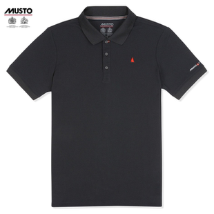 MUSTO PRO正品男款专业轻盈休闲短袖Polo衫户外运动上衣