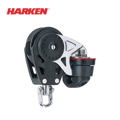 HARKEN 带夹绳器滑轮40mm Carbo Ratchet w/Cam Cleat 2610