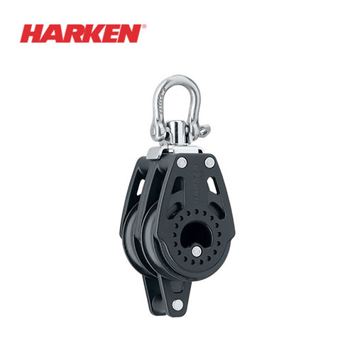 HARKEN 滑轮40mm Carbo Double Swivel Block w/Becket 2639