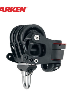 HARKEN 带夹绳器滑轮45mm Element Triple Swivel w/150 Cam 6242