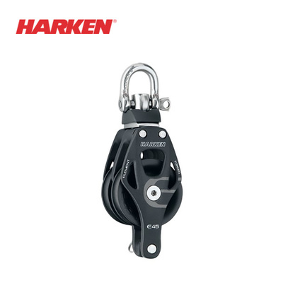 HARKEN 滑轮45mm Element Double Swivel Block w/Becket 6239