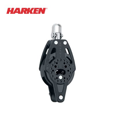 HARKEN 带档滑轮57mm Carbo Ratchet Block w/Becket 2136