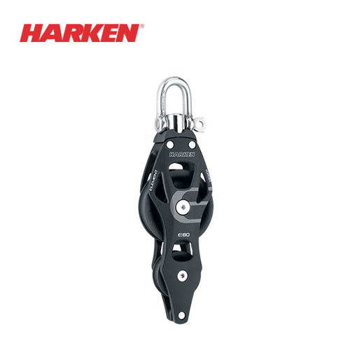 HARKEN 滑轮80mm Element Fiddle Swivel Block w/Becket 6293