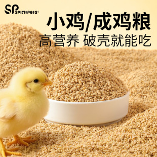 小鸡饲料宠物幼鸡雏鸡鹌鹑鸭子育雏开口粮产蛋专用芦丁鸡粮食食物