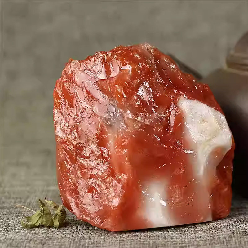 云南保山南红玛瑙随型原石老料原料自然原矿满色可DIY雕刻摆件