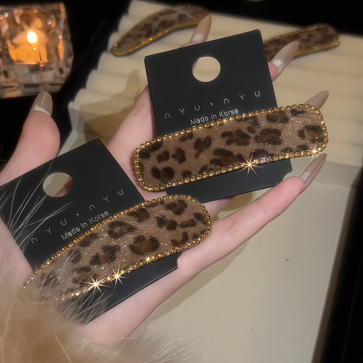 发夹女前额碎发发夹侧边刘海夹