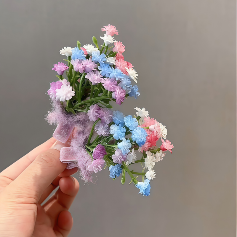 花朵发夹女头花刘海夹子头饰
