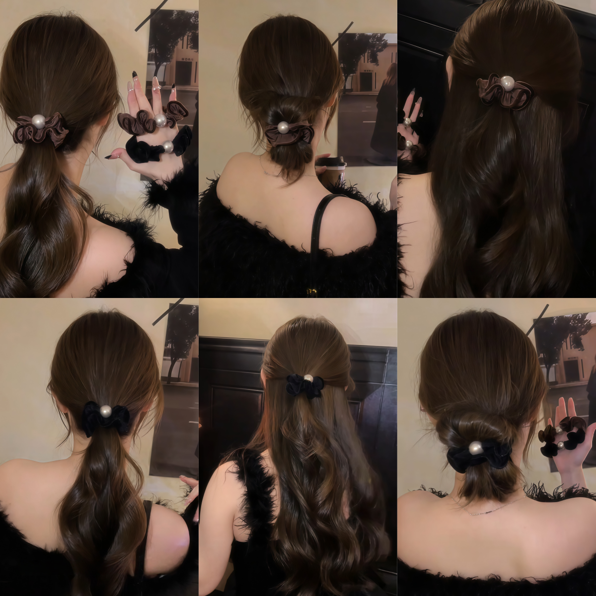 丸子头发绳女小肠发圈绑发头绳