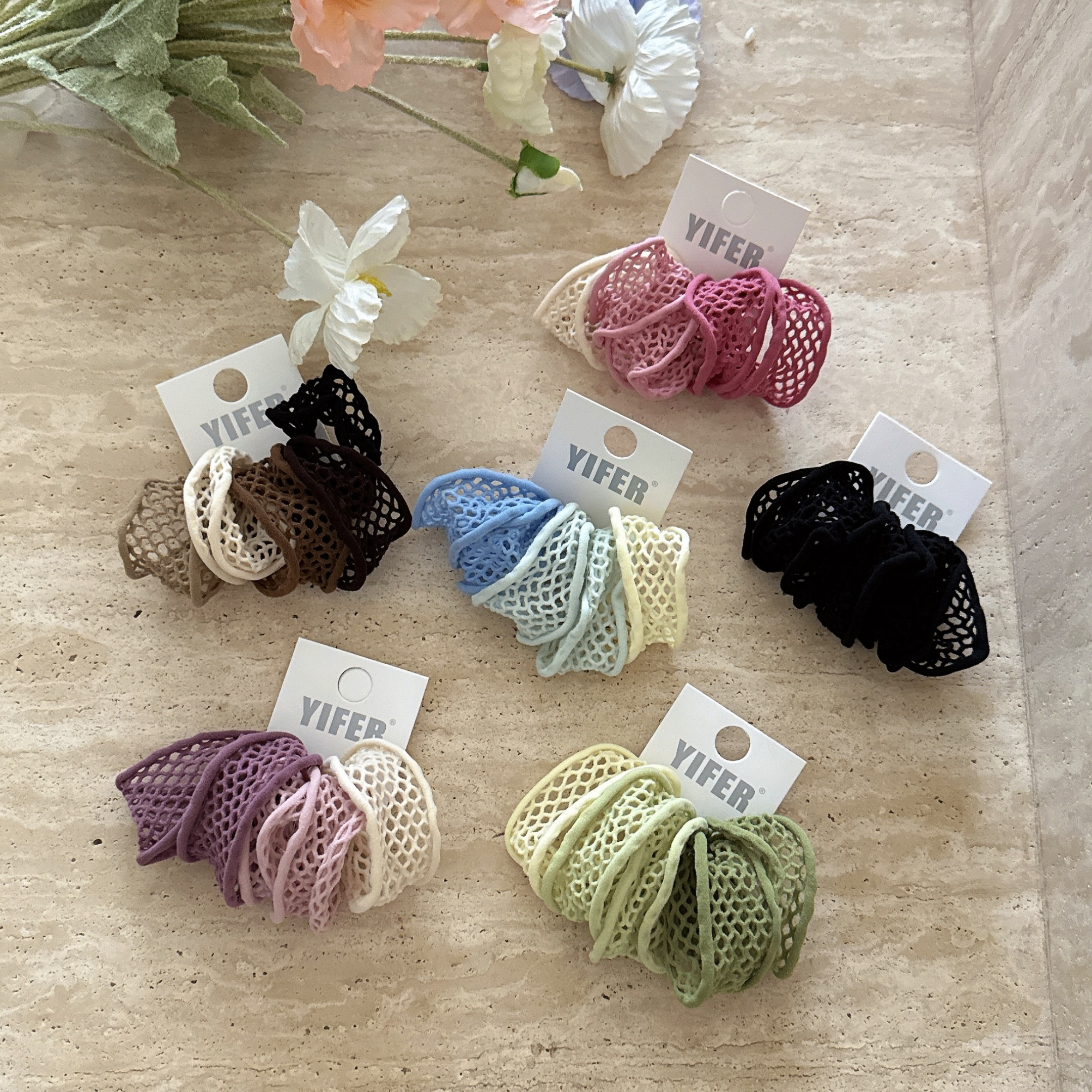 面膜发圈女高弹力扎马尾发绳