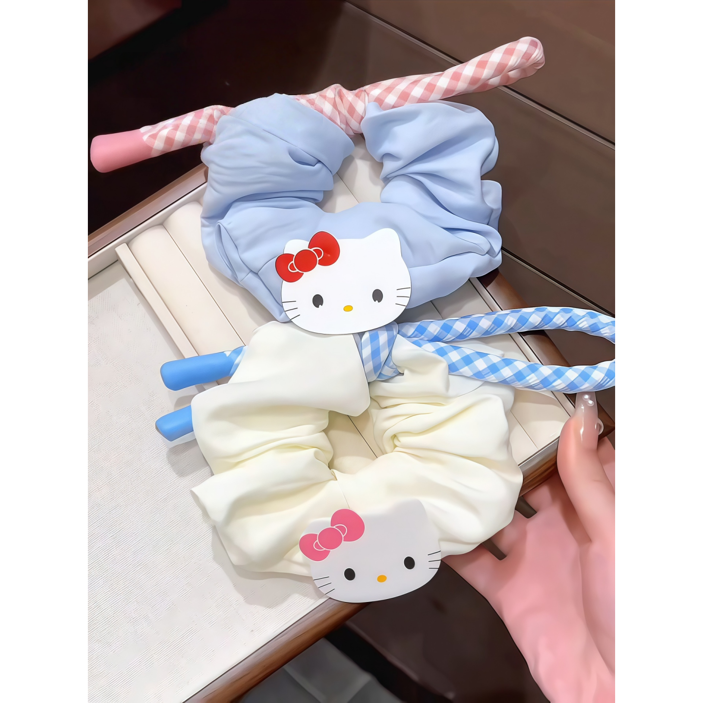 蝴蝶结大肠圈发绳女丸子头皮筋