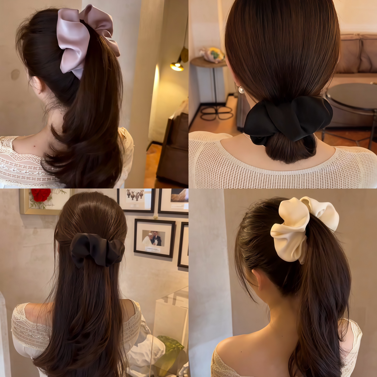 高马尾香蕉夹女丸子头抓夹扭扭夹