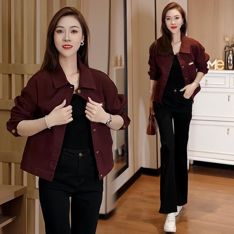 JOYIASS短外套春秋2025外套新款上衣时尚休闲宽松显瘦小个子百搭