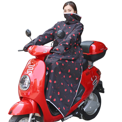 福兹曼加绒加厚挡风被男女防水