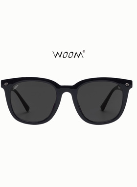 WOOM透明茶阳光琥珀太阳镜WM7S002UltraHD99.99%超清单反同款镜片