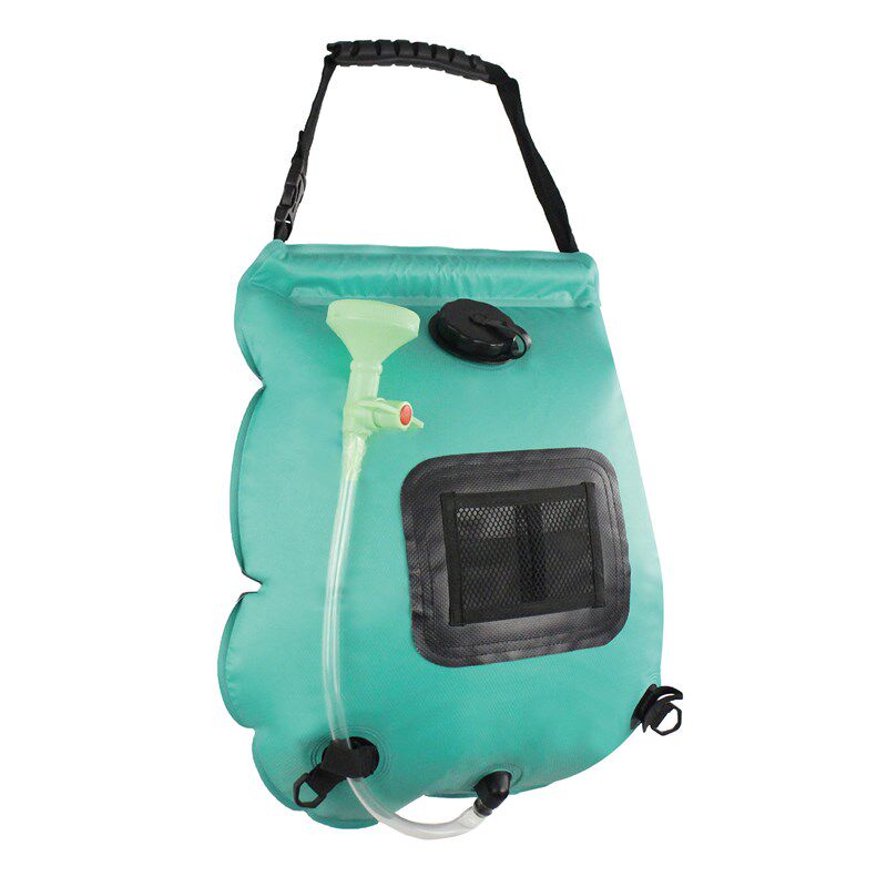 OUTDOOR SOLAR WATER BAG BATH BAG CAMPING BATH WATER STORAGE BAG PORTABLE SHOWER BAG 20L BATH WATER BAG BAG