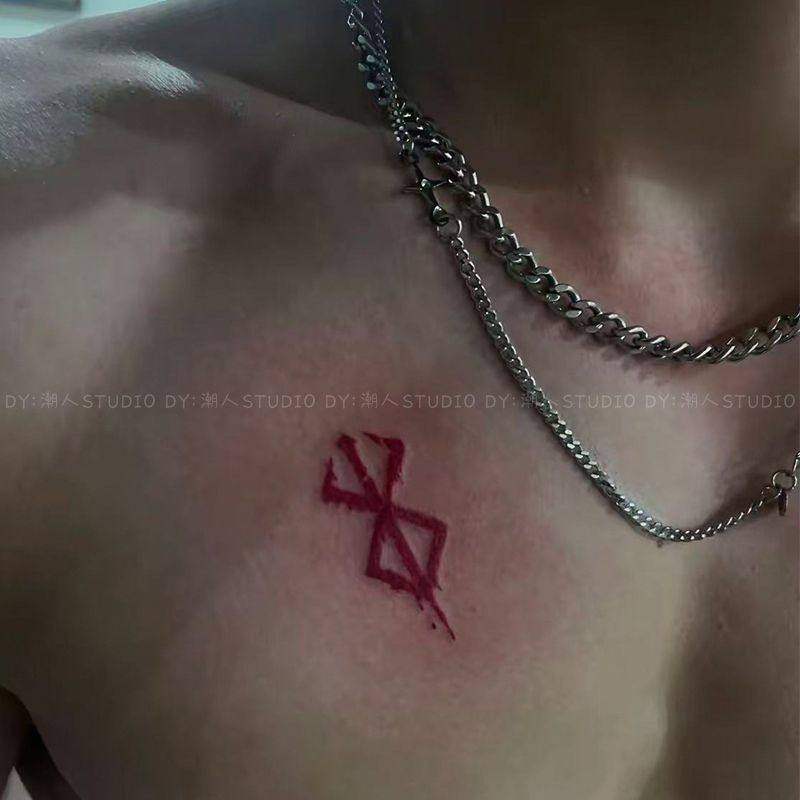 剑风传奇烙印战士纹身贴男女通用防水持久彩色刺青贴纸手臂胸口,家居饰品,其他贴饰,淘宝优惠券,粉丝福利购,淘宝优惠卷