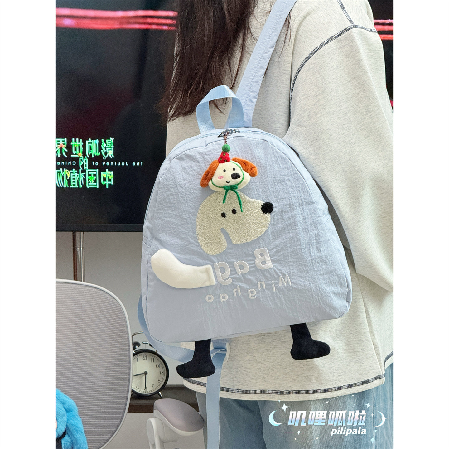 日系可爱卡通双肩包软妹少女迷你背包大学生日常外出游玩小书包萌