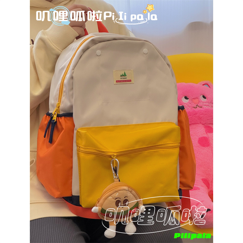 日系原宿百搭宝藏双肩包