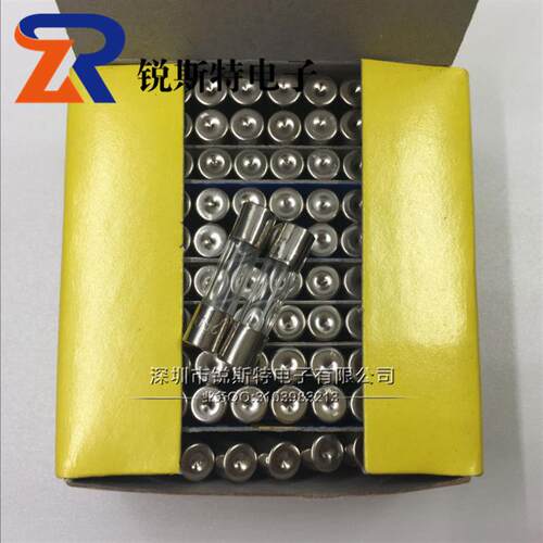 保险丝管 5X20mm 10A 玻璃管保险丝 F10A 250V 快断 一盒100个
