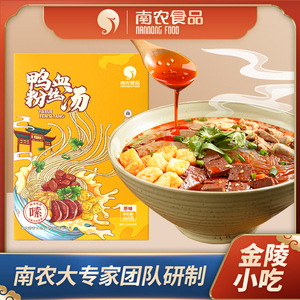 16.9元包邮 南农 南京鸭血粉丝汤 164g*2盒