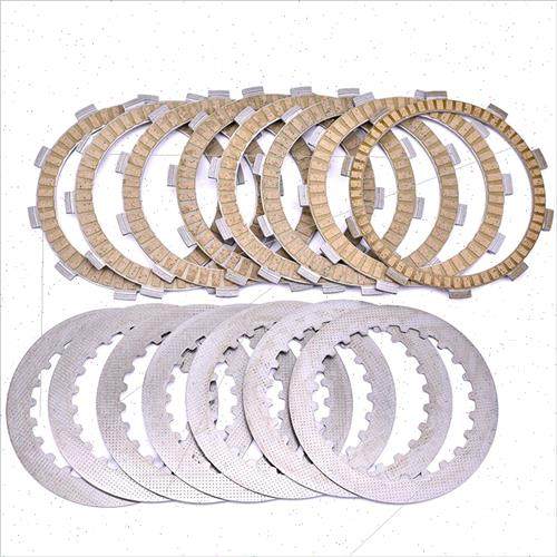 适用摩托车黄龙600 贝纳利BJ600GS BN600离合器片纸基摩擦铁钢片