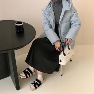 超划算云朵白鸭绒连帽高充绒量羽绒服 092