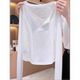 冰丝防晒罩衫 南油系列清货 韩系白色长袖 女轻薄微透显瘦漂亮上衣