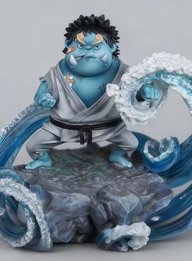 海贼动漫游戏周边机箱桌面摆件大熊社童年甚平手办二次元潮玩模型