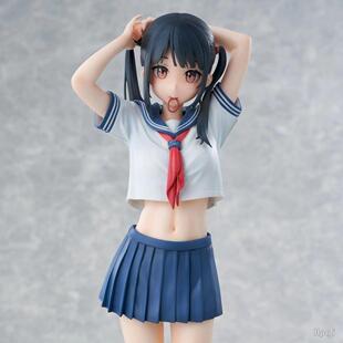 水手服的里面 学生制服美少女手办二次元艺术品摆件模型