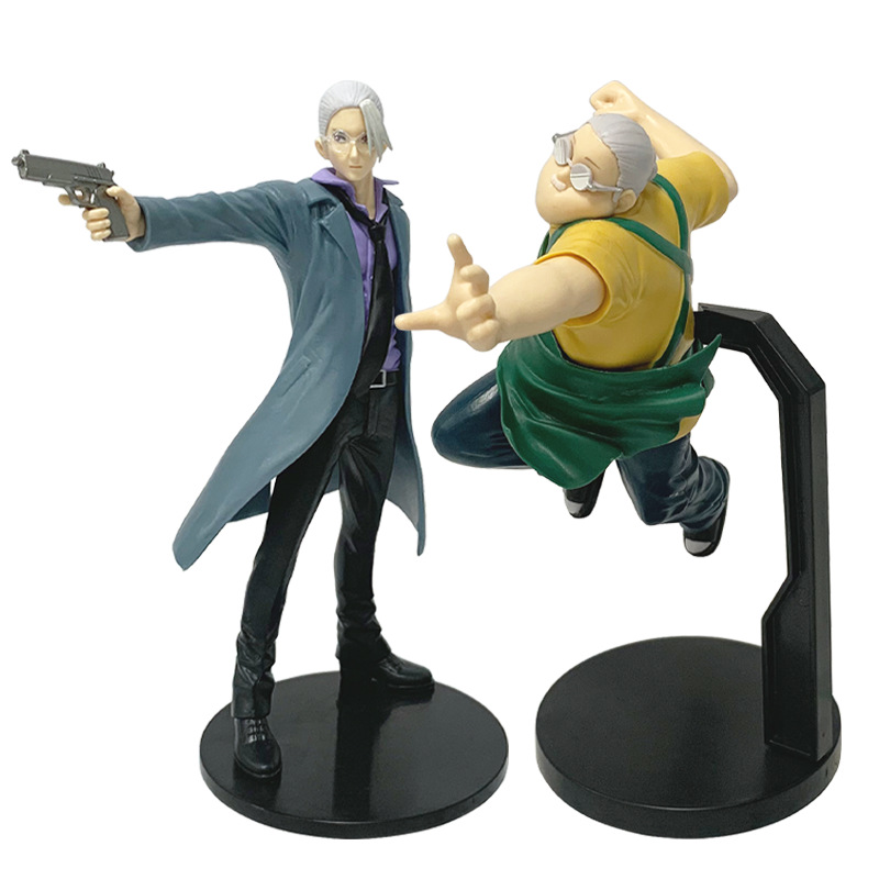 坂本日常VS系列朝仓信老年店长坂本太郎手办公仔玩具模型摆件景品