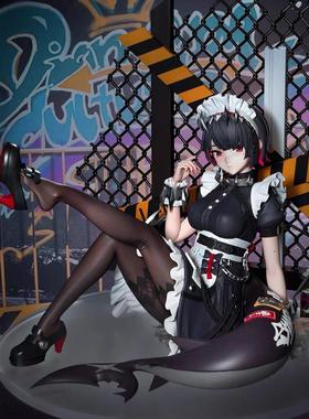 艾莲乔手办绝区零鲨鱼妹艾莲乔战斗女仆手办动漫游戏美少女摆件