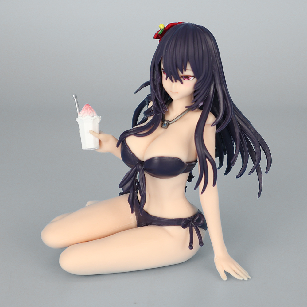 害羞的她动漫泳装水澄华实手办