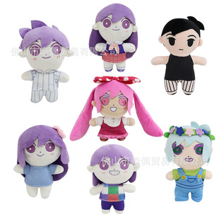 动漫omori plush跨越时间与空间的救赎之旅毛绒玩具棉花娃娃公仔