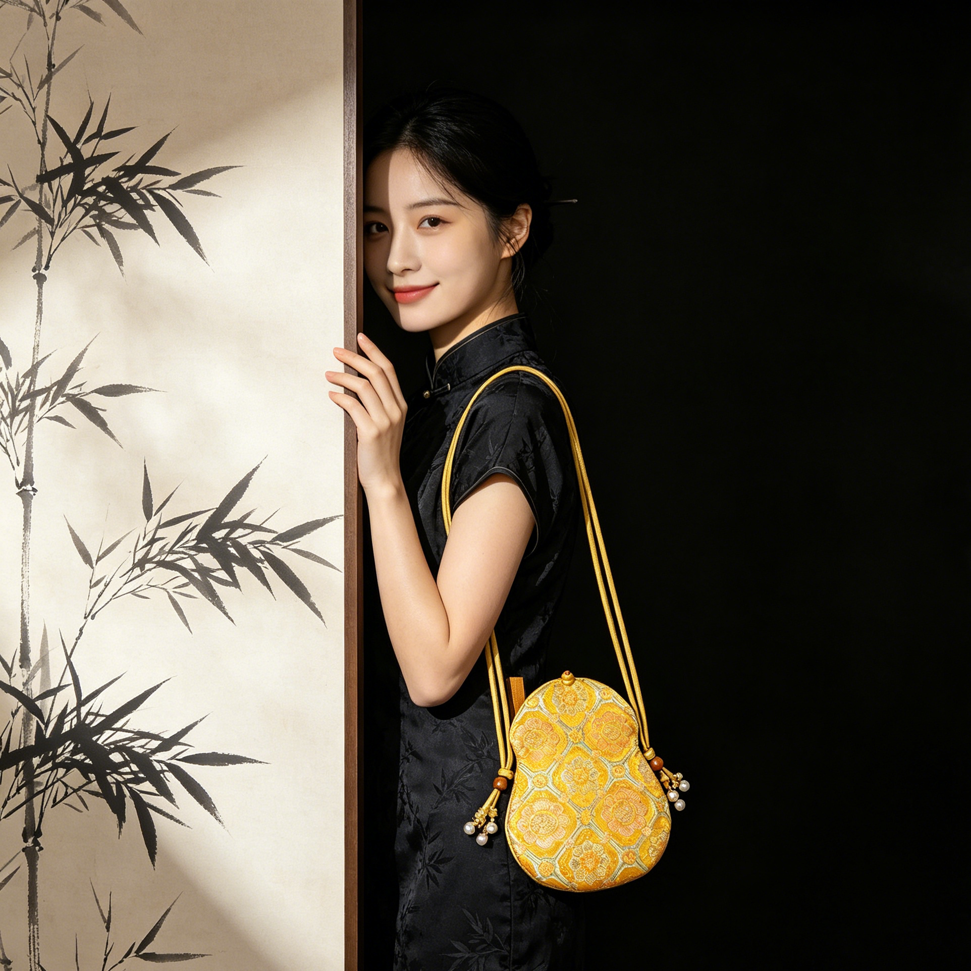 亲子款葫芦包新宋锦中国风古风流通用款女包