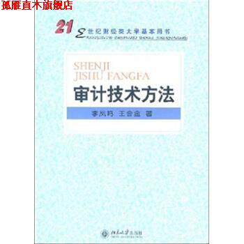 【正版书】 审计技术方法 李凤鸣,王会金 著 北京大学出版社