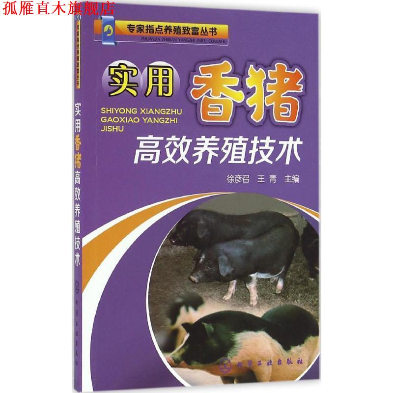 【正版书】 实用香猪高效养殖技术 徐彦召,王青 编 化学工业出版社