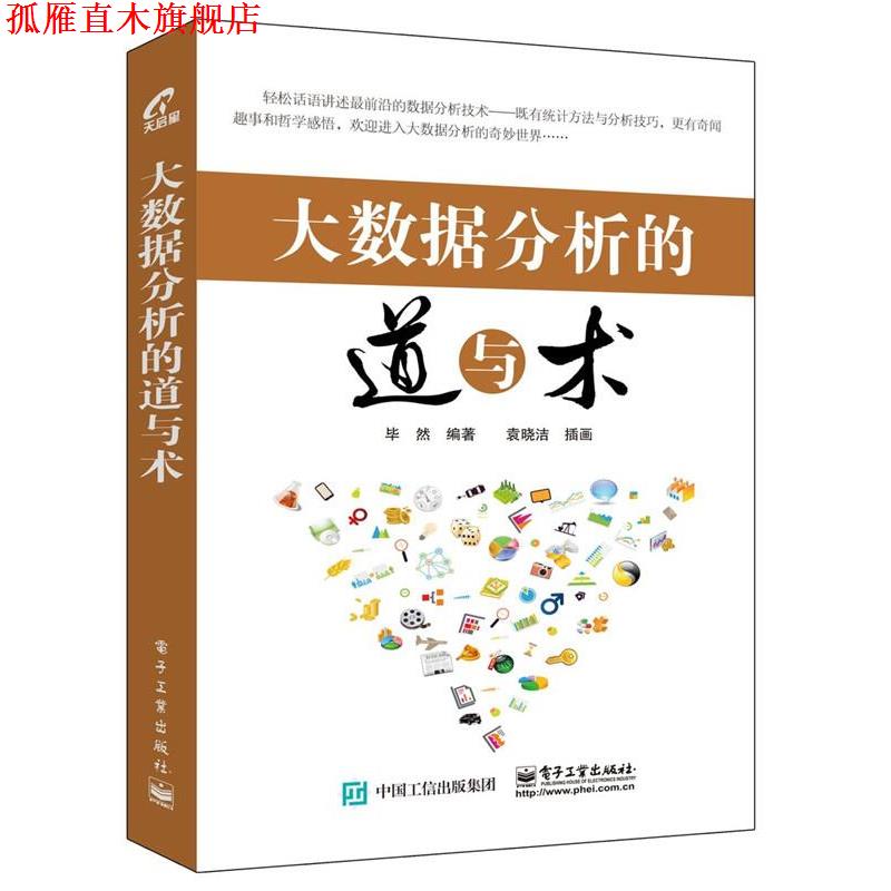 【正版书】 大数据分析的道与术 毕然 编著 电子工业出版社